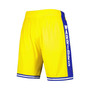Men's Gold Golden State Warriors 1974-75 Hardwood Classics Swingman Shorts