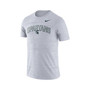Men's White Michigan State Spartans 2022 Game Day Sideline Velocity Performance T-shirt
