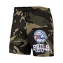 Men's Camo Philadelphia 76ers Team Shorts