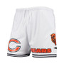 Men's White, Black Chicago Bears Mesh Shorts