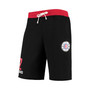 Men's Kawhi Leonard Black LA Clippers Name and Number Shorts