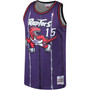 Men's Vince Carter Purple Toronto Raptors 1998-99 Hardwood Classics Swingman Jersey