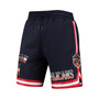 Men's Zion Williamson Navy New Orleans Pelicans Team Logo Player Shorts
