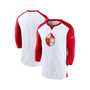 Men's White, Scarlet San Francisco 49ers Rewind 3/4-Sleeve T-shirt