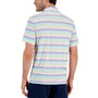Men's Rainbow Stripe Short-Sleeve Tech Polo Shirt, Created for Macy's