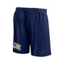 Men's Branded Navy New Orleans Pelicans Free Throw Mesh Shorts