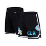 Men's Black Philadelphia 76ers Washed Neon Shorts