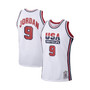 Men's Michael Jordan White USA Basketball Authentic 1992 Jersey