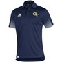 Men's Navy Georgia Tech Yellow Jackets 2021 Sideline Primeblue Polo Shirt