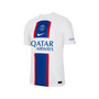 Men's White Paris Saint-Germain 2022/23 Third Vapor Match Authentic Blank Jersey