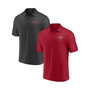 Men's Branded Red, Pewter Tampa Bay Buccaneers Dueling Two-Pack Polo Shirt Set