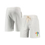 Men's Oatmeal Philadelphia Phillies Mainstream Logo Terry Tri-Blend Shorts