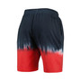 Men's Navy and Red Philadelphia 76ers Hardwood Classic Authentic Shorts