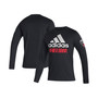 Men's Black D.C. United Vintage-Inspired Performance Long Sleeve T-shirt