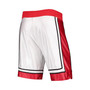 Men's 1989-90 Men's Basketball White UNLV Rebels Authentic Throwback College Shorts