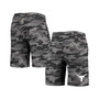 Men's Charcoal, Gray Texas Longhorns Camo Backup Terry Jam Lounge Shorts