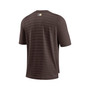 Men's Brown San Diego Padres Authentic Collection Pregame Raglan Performance V-Neck T-shirt