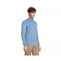 Men's Super Soft Supima Mock Turtleneck T-Shirt