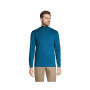Men's Super Soft Supima Mock Turtleneck T-Shirt