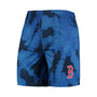 Men's Navy Boston Red Sox Tie-Dye Training Shorts