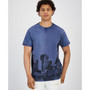 Men's Skyline Wash Short-Sleeve Crewneck T-Shirt