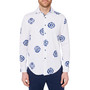 Men's Slim-Fit Floral Performance Shirt