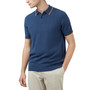 Men's All-Cotton Textured Polo Shirt