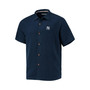 Men's Navy New York Yankees Baseball Bay Button-Up Shirt