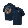 Men's Navy New York Yankees Baseball Bay Button-Up Shirt
