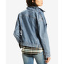 Women's Ex-Boyfriend Cotton Denim Trucker Jacket