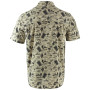 Men's Salt Life Pirate Beach Print Short-Sleeve Button-Up Shirt