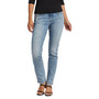Women's Elyse Mid Rise Straight Leg Jeans