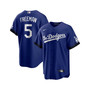 Men's Freddie Freeman Royal Los Angeles Dodgers City Connect Replica Player Jersey