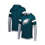 Men's Midnight Green Philadelphia Eagles Long Sleeve Hoodie T-shirt