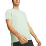 Men's Run Favorite Heathered Logo Graphic Moisture Wicking Running T-Shirt