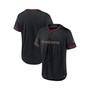 Men's Black, Red Atlanta United FC Ultimate Player Baseball Jersey