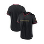 Men's Black, Red Atlanta United FC Ultimate Player Baseball Jersey