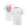 Men's White Florida Gators Game Day Coastal Sailing T-shirt
