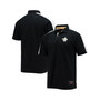 Men's Black, White New Orleans Saints Holden Raglan Polo Shirt