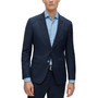 Men's Slim-Fit Suit in a Checked Wool Blend