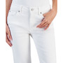Women's Solid Flare-Leg Denim Jeans