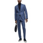 Men's Slim-Fit 2 Piece Wool Suit