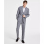 Men's Modern Fit Wool-Blend Plaid Suit Jacket & Suit Pants