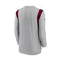 Men's Gray Washington Football Team Sideline Player UV Performance Long Sleeve T-shirt