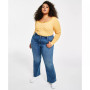 Plus Size 726 High-Rise Flare-Leg Jeans