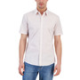 Men's Slim-Fit Stretch Arrow Geometric Print Short-Sleeve Button-Up Shirt