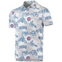 Men's White Chicago Cubs Performance Polo Shirt