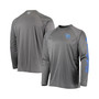 Men's Heathered Charcoal Kentucky Wildcats PFG Terminal Tackle Raglan Omni-Shade Long Sleeve T-shirt