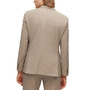 Men's Slim-Fit Melange Stretch Wool Suit, 2 Piece Set