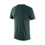Men's Green Michigan State Spartans Essential Wordmark T-shirt